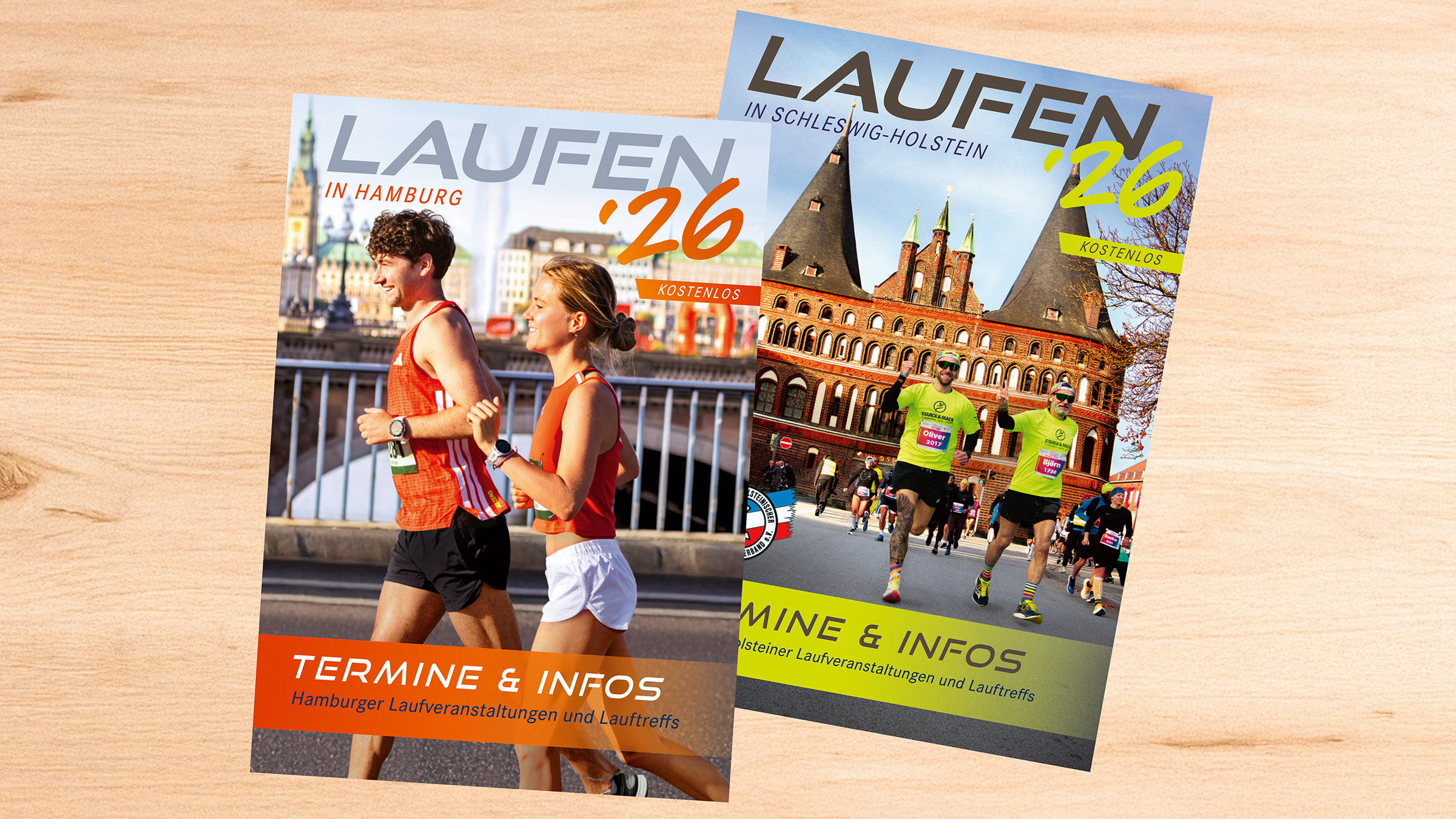 Die Laufkalender ’26: Jetzt erhältlich!